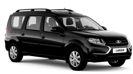 Черная LADA Largus Универсал