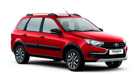 Бордовая LADA Granta Cross [Кросс]